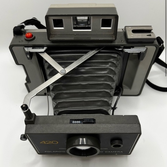 Polaroid Model 420 Vintage Instant Film Camera Packfilm - Picture 2 of 15